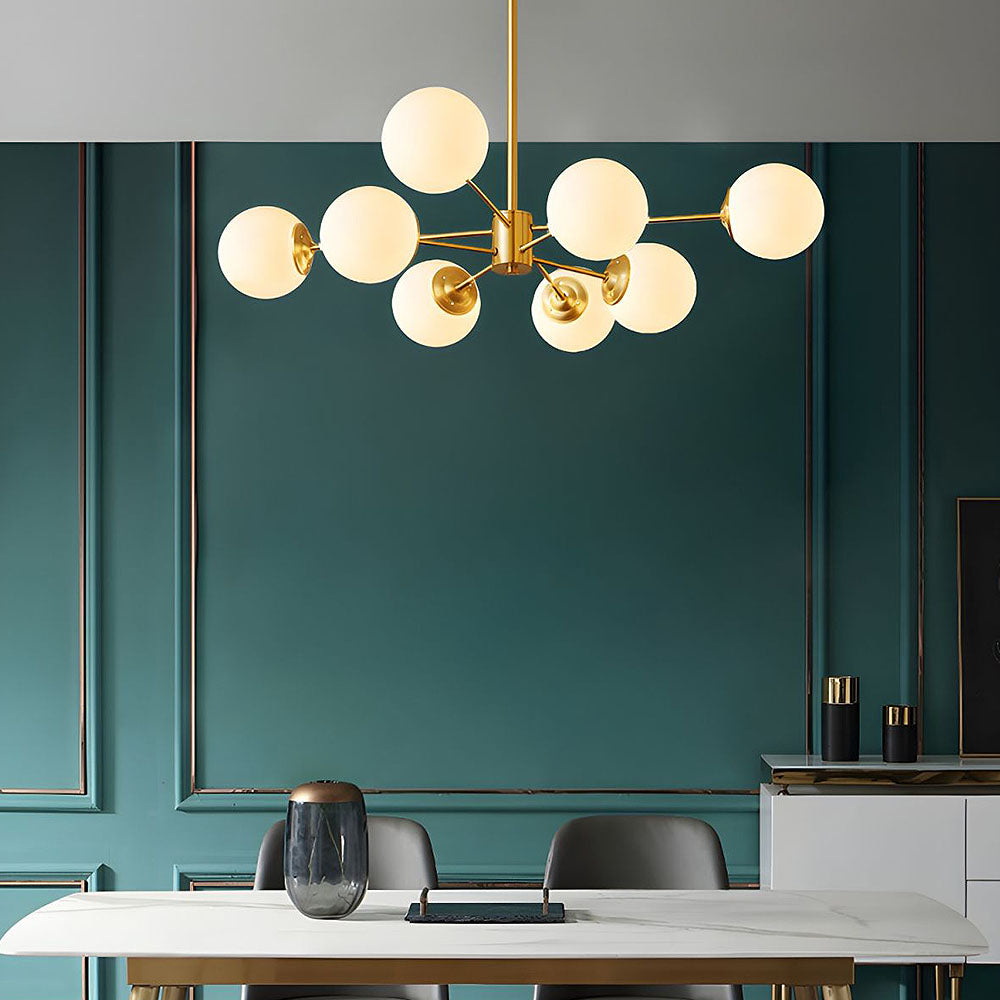 Gold Luxury Brass Chandelier Light For Bedroom