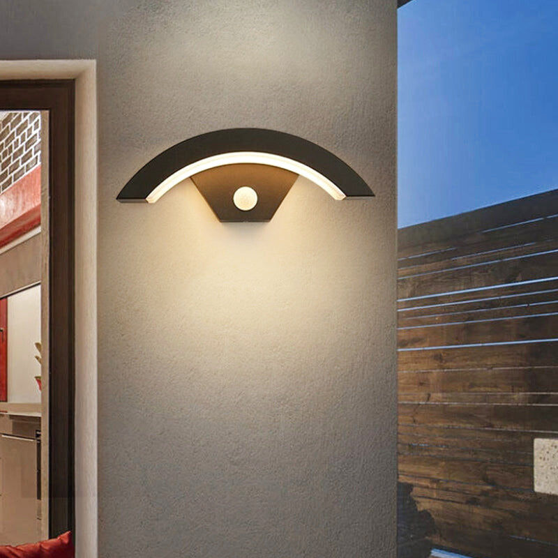Outdoor Wall Light with Motion Sensor