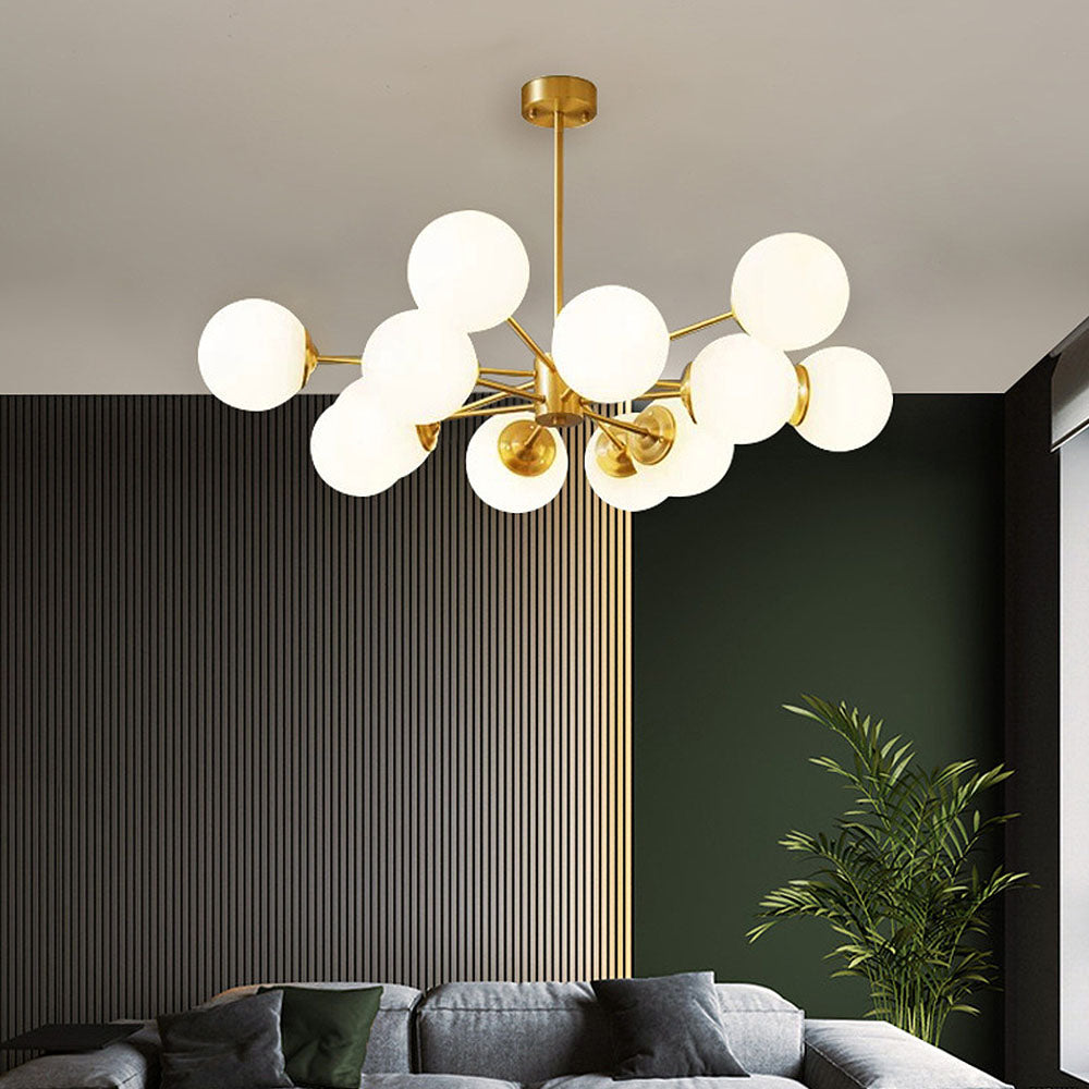 Gold Luxury Brass Chandelier Light For Bedroom