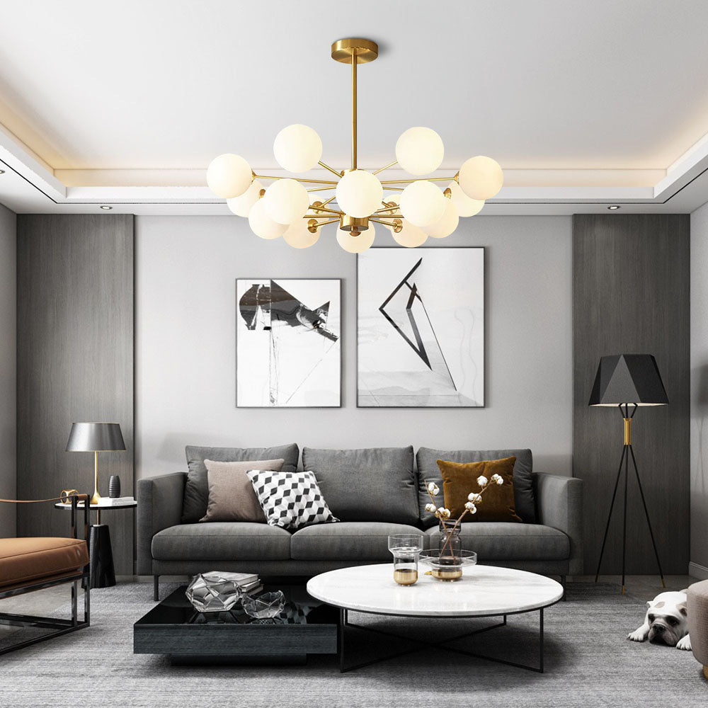 Gold Luxury Brass Chandelier Light For Bedroom