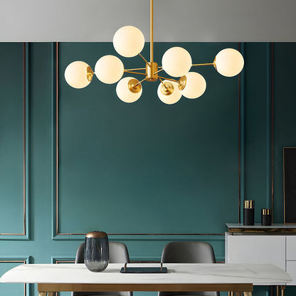 Gold Luxury Brass Chandelier Light For Bedroom