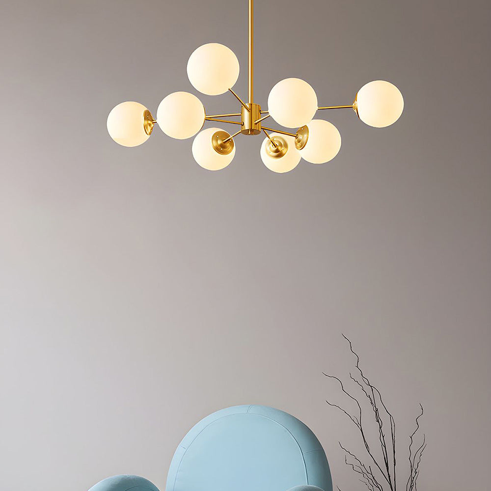 Gold Luxury Brass Chandelier Light For Bedroom