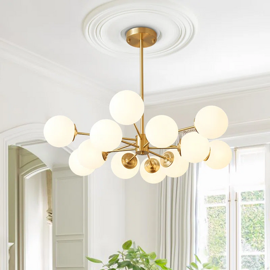 Gold Luxury Brass Chandelier Light For Bedroom