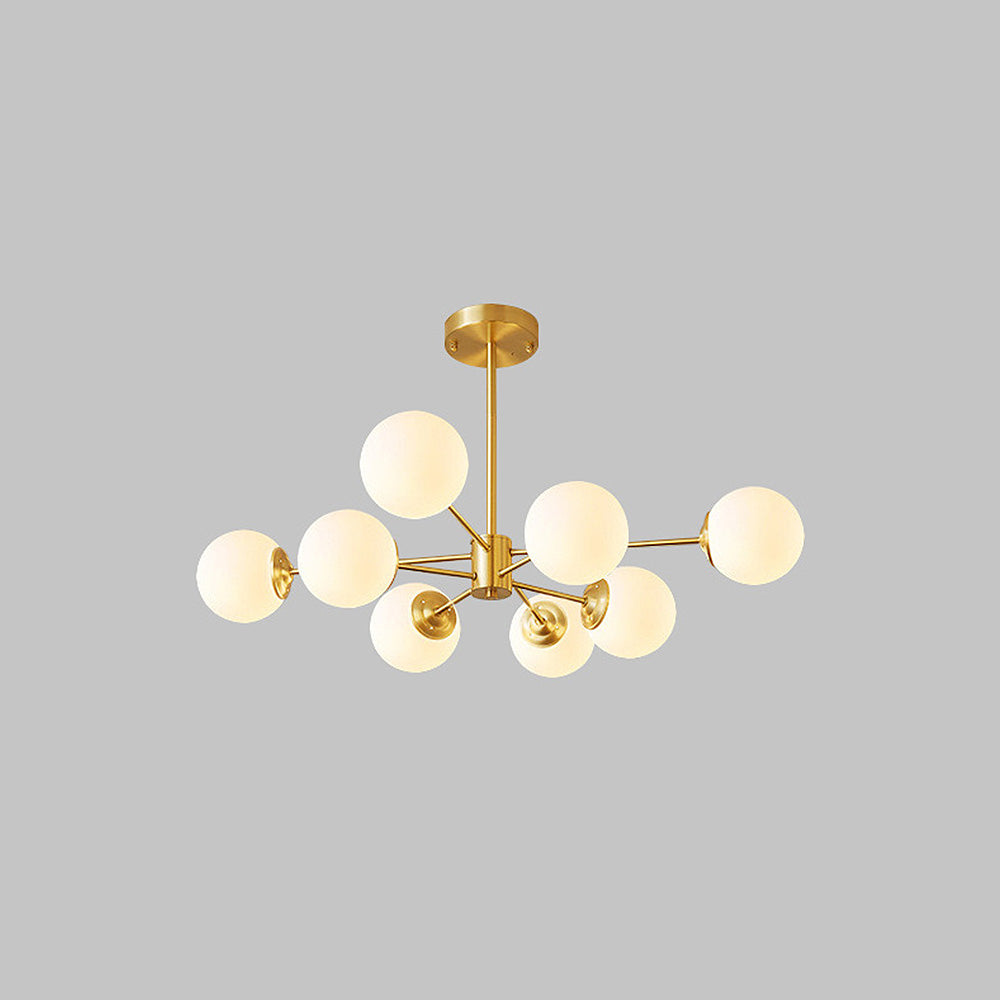 Gold Luxury Brass Chandelier Light For Bedroom