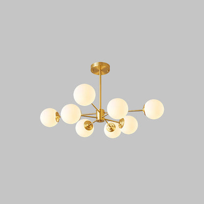 Gold Luxury Brass Chandelier Light For Bedroom