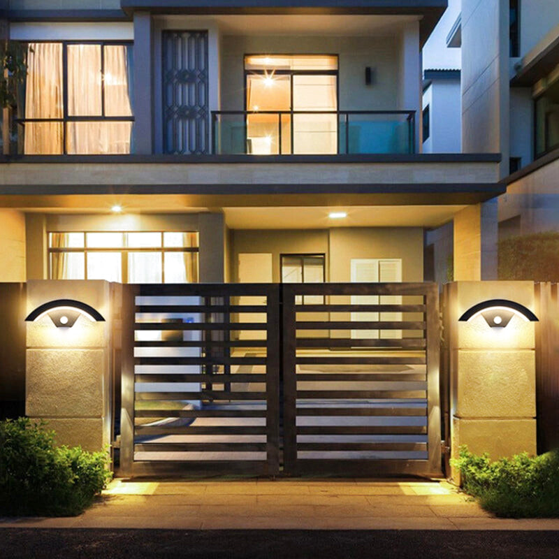 Outdoor Wall Light with Motion Sensor