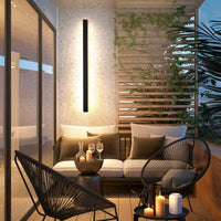 Linear Outdoor Wall Lamp