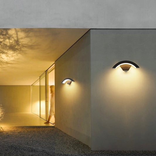 Outdoor Wall Light with Motion Sensor