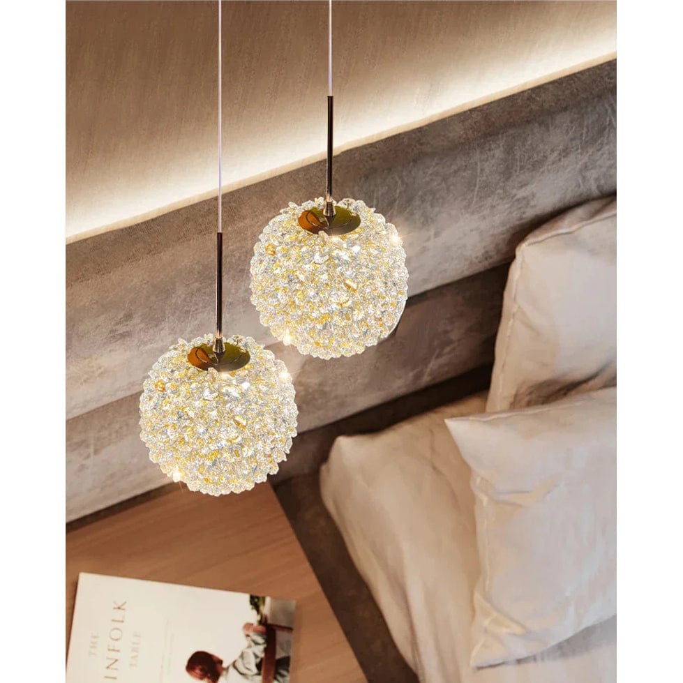 Modern Crystal Ball Chandelier Light