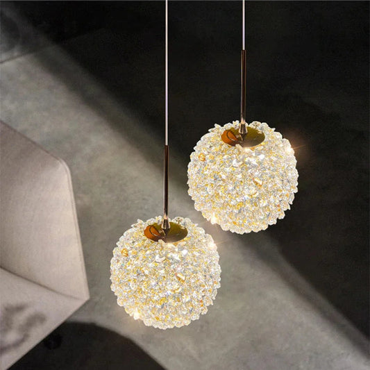 Modern Crystal Ball Chandelier Light